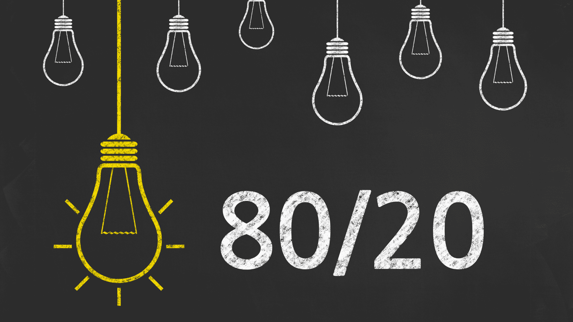 80 20 pareto regel bij softwareselectie